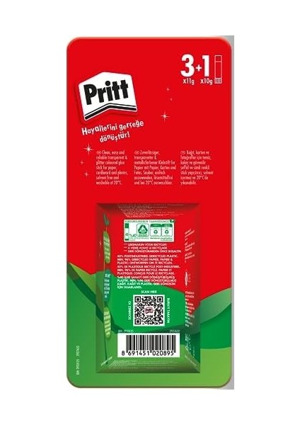 Stick Yapıştırıcı 3X11G + 10G fiyatları