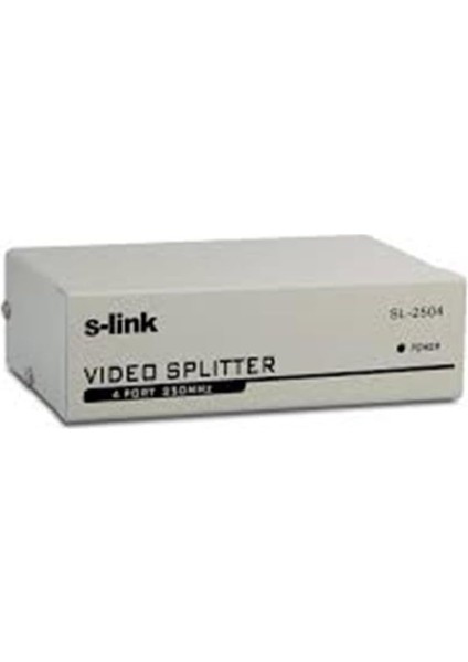 SL-2504 4 VGA 250MHZ Monitör Splitter