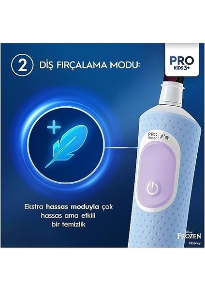 Oral-B Çocuk Şarjlı/elektrikli Diş Fırçası Frozen D103 modelleri