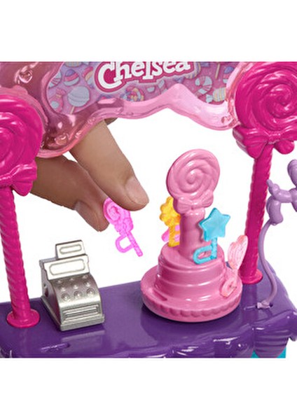 Chelsea Şeker Dükkanı Oyun Seti Renkli Aksesuarlarla 10 Parça Eğlenceli Set