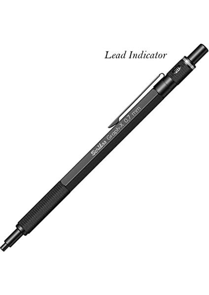 Graphx Mekanik Kurşun Mat Siyah 0.7 mm modelleri