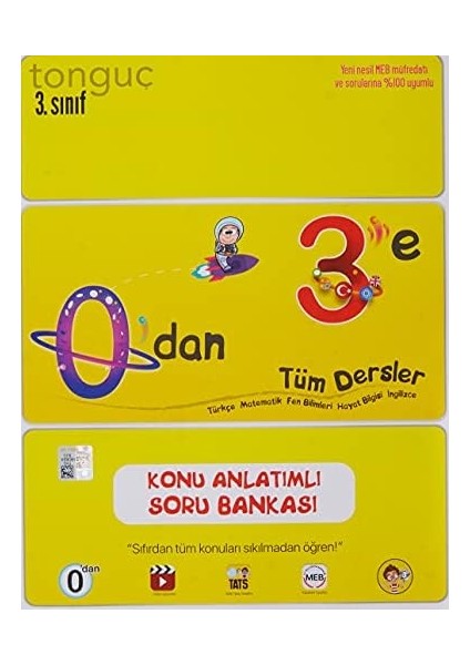 Sınıf 0’dan 3’e Tüm Dersler Konu Anlatımlı Soru (Kapak Değişebilir) fiyatları