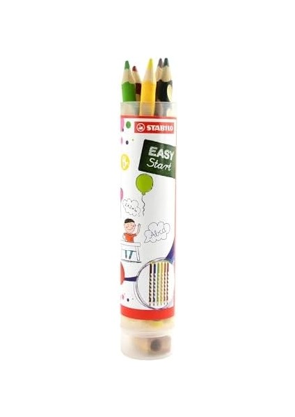 Easycolors - Ergonomik Kuru - 6 Renkli Tüp - Sol fiyatları