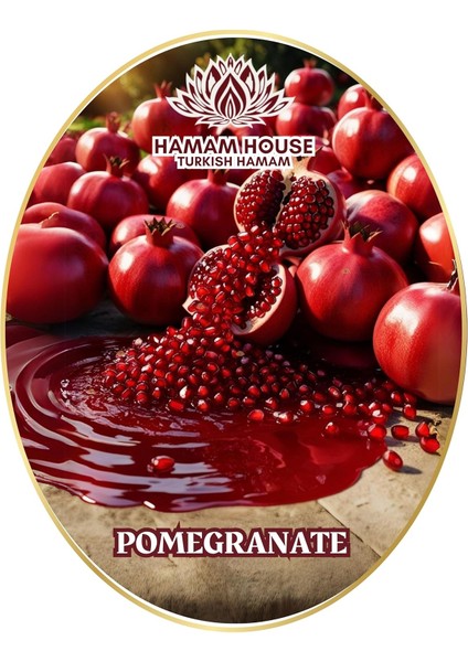 Hamam House Doğal Süngerli Sabun, Tüm Ciltler Için, Nar Kokulu, Doğal Içerikli, Derinlemesine Temizlik ve Bakım fiyatları