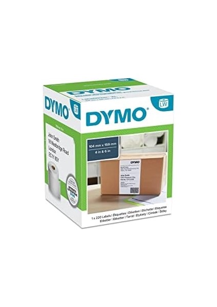 S0904980, Lw 4xl Ekstra Geniş Sevkiyat Etiketi, (104X159 Mm) 220 Etiket/paket fiyatları