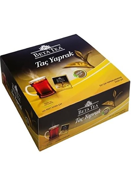Beta Taç Yaprak Bardak Poşet Çay 100X2 gr modelleri