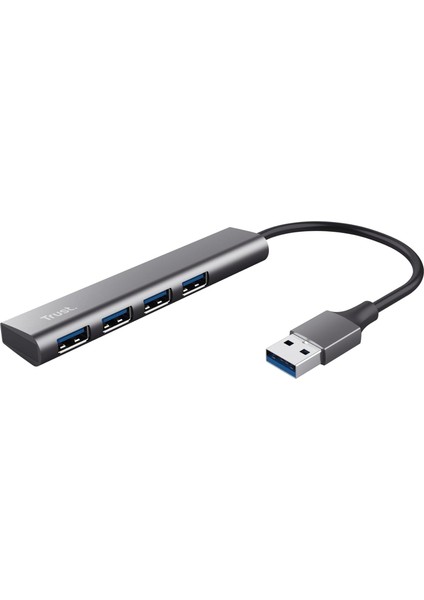 Halyx 4 Port USB Hub 3.2 - Tak Çalıştır, Küçük, Şık ve Güçlü, Kablo Uzunluğu: 10 Cm, Toplam Ağırlık:38 gr