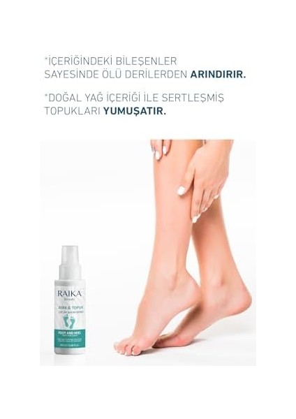 Raıka Beauty Ayak Bakım Kremi modelleri