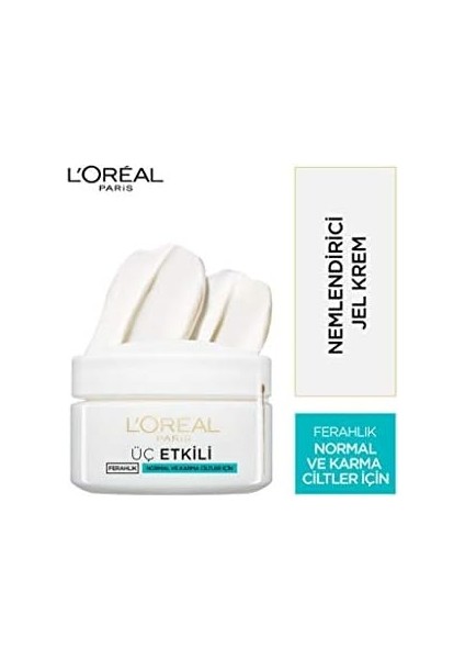 L’oréal Paris Loreal Üç Etkili Fresh Jel Krem 50ML fiyatları