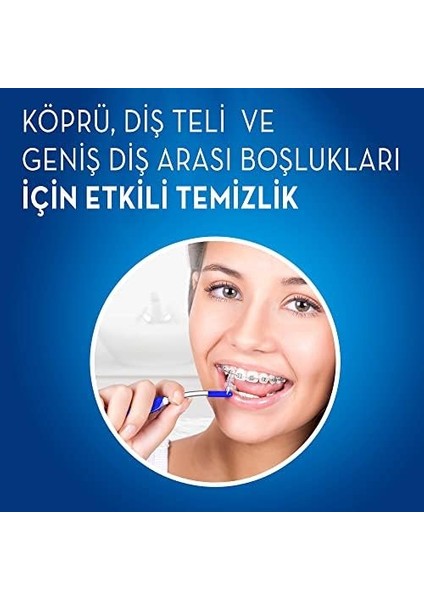 Oral-B Arayüz Diş Fırçası Yedeği Eğimli 6 Adet fiyatları