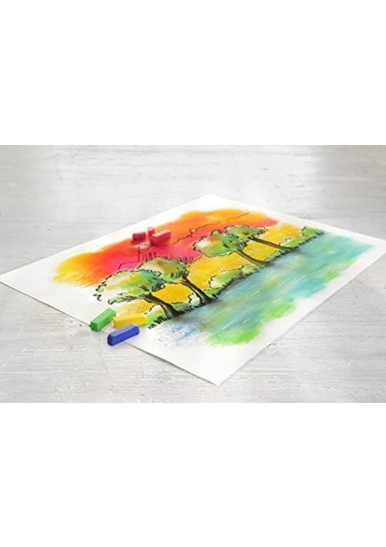 Studio Mini Toz Pastel, 24 Renk, Yarım Boy, Yüksek Pigment, Parlak Renkler, Fiksatif Uyumlu, Tebeşir Bazlı Soft Pastel modelleri