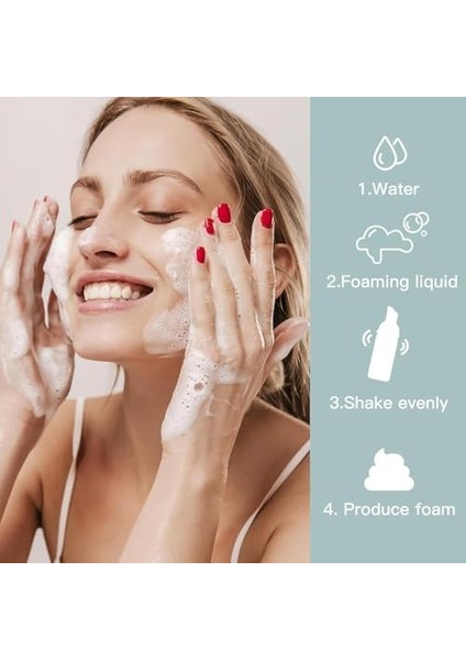 Aputue Buhar Tahliye Valfi, 3 Parça Seyahat Köpük Sabunluk Seti, Dökülmeyi Önleyen Tasarım, 60 ml Taşınabilir Köpük Pompalı Şişe, Yeniden Kullanılabilir, El Sabunu