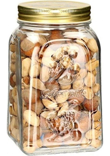 Full Fit Metal Kapaklı Kavanoz, 1500CC