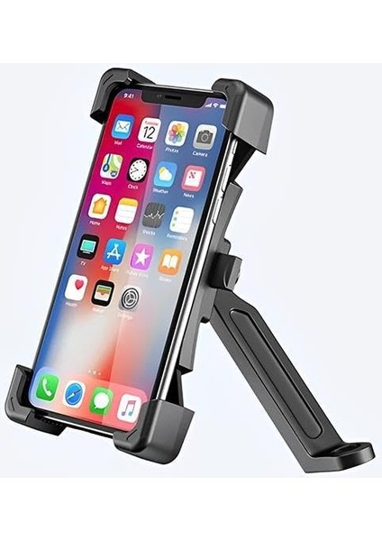 360 Derece Dönebilen Aynaya Takılan Motorsiklet Telefon Tutucu Bisiklet Scooter Telefon Tutucu fiyatları