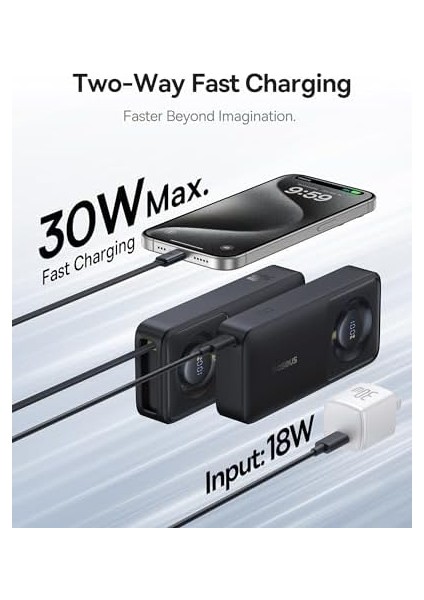 FREE2PULL 30W 10K Powerbank - Syh modelleri