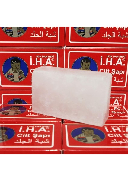 Iha Cilt Şapı ve Kan Taşı Seti, 70 gr Cilt Şapı, 1 Kalem Kan Taşı, 20'li Kullan-At Kan Taşı