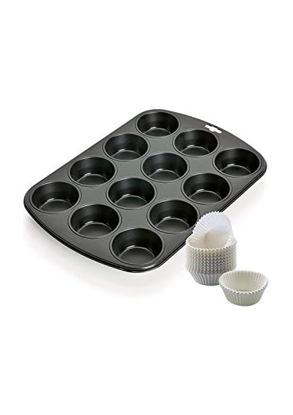 Mufin Kalıbı 12Lİ+60 Ad Kağıt Kalıp modelleri