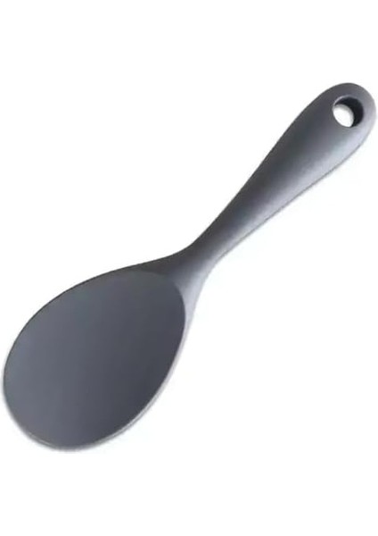 Silikon Pilav Kaşığı, Silikon Servis Kaşığı, 5 Farklı Renk Seçeneği ( Gri) fiyatları