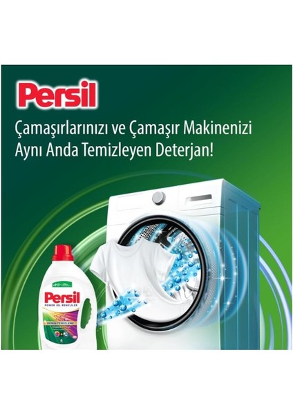 Persil Sıvı Çamaşır Deterjanı Jel Color 38 Wl, Renkliler 38 Yıkama modelleri