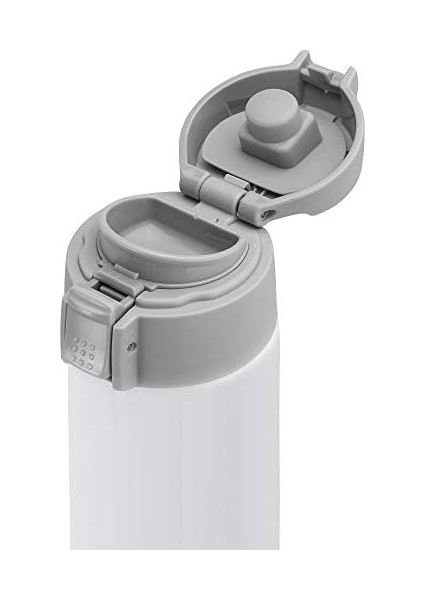 Thermo 7 Saat 12 Saat Soğuk Tutar, Paslanmaz Çelik, Beyaz-Gri, 450 ml modelleri