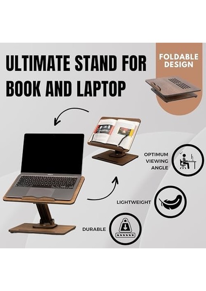 - Dykos Yükseklik Ayarlanabilir Katlanabilir 360º Dönebilen Kitap Okuma ve Laptop fiyatları