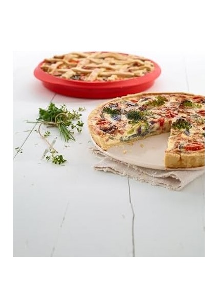 Kırmızı Silikon Tart Kalıbı 28 cm modelleri