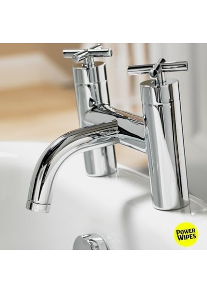 Power Wipes Kireç ve Pas Için Güçlü Islak Havlu