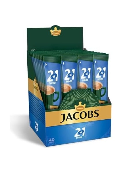Jacobs 2'si 1 Arada 10.5 Gram x 40 x 8 Adet, Kahve modelleri