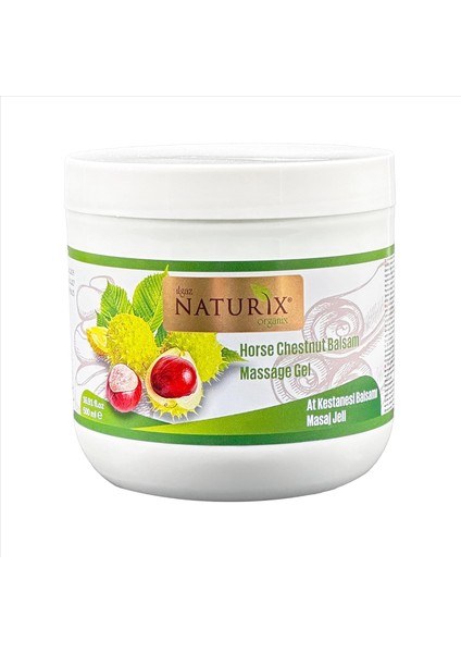 Naturix Masaj Jeli 500ML (At Kestanesi Özlü)