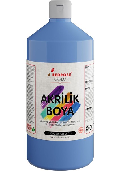 Rose Açık Mavi Akrilik 1000 gr