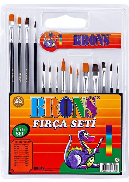 Firça Seti 15 Li BR-249