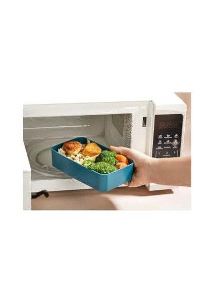 Bölmeli Çatal Kaşıklı 2 Katlı Saklama Kutusu (Pembe Kapaklı) modelleri