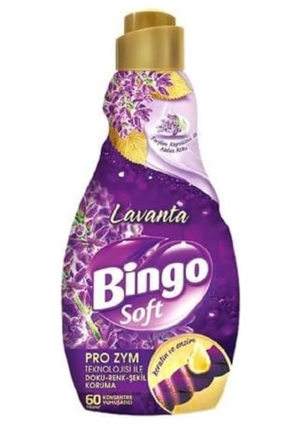 Bingo Soft Çamaşır Yumuşatıcısı, 1440 Ml, Lavanta