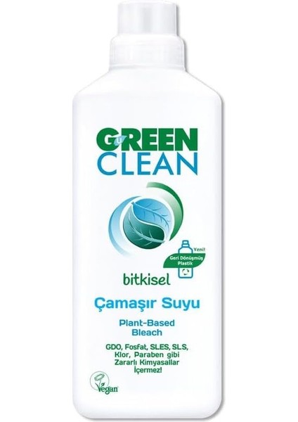 U Green Clean Çamaşır Suyu 1 Litre