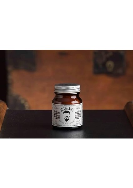 Morgan's Pomade Moustache Styling Twist Wax - Sert Tutuşlu Bıyık Şekillendirme Wax 50 gr
