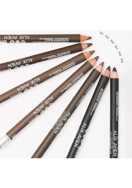 Alıx Avıen Fırçalı Yumuşak Uçlu Belirginleştirici Kahverengi Kaş Kalemi-Eyebrow Expert Powdery Liner 106 Bitter fiyatları