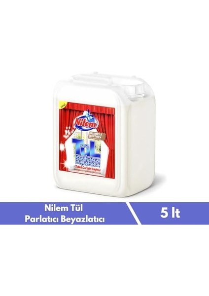 Nilem Tül Parlatıcı ve Beyazlatıcı 5 L modelleri