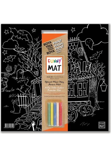 Çocuk Mat (Tebeşirli) Korku Evi