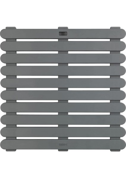 Iç ve Dış Mekan Paspası Gri 55 x 55 cm Duş Paspası, Duş Paspası, Paspası, Yüzme Havuzu Paspası, Kaymaz Yapılı Sauna Paspası Gri