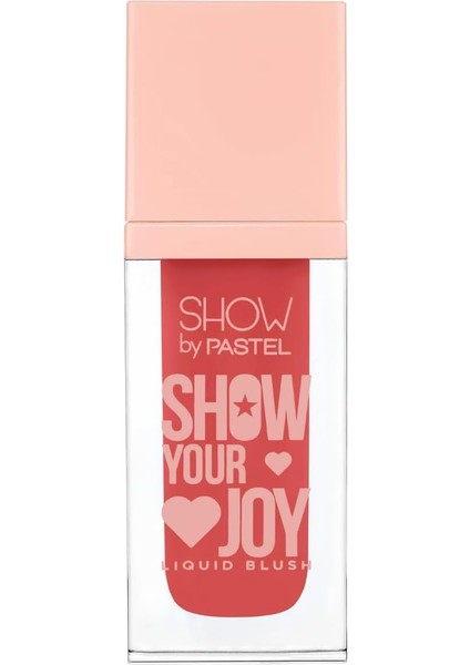 Show By Pastel Show Your Joy Liquid Blush - Likit Allık, 58, 4 G
