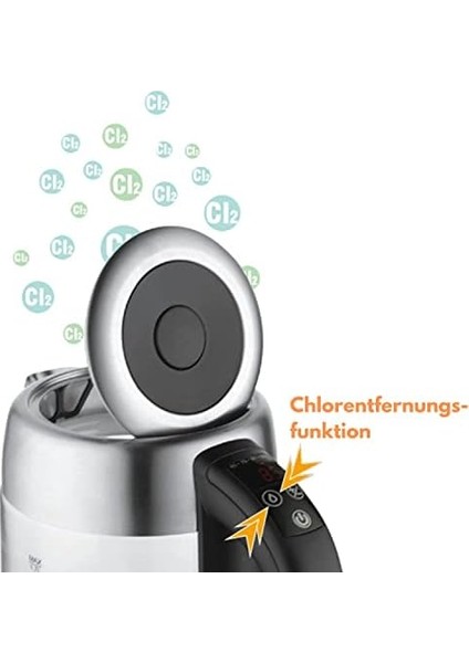 Su Isıtıcısı 1,7 Litre |%100 Bpa Içermez | 2200 Watt | Renk Değişimli LED Aydınlatma | Paslanmaz Çelik | Çaydanlık | Tutma Fonksiyonu | Ayarı (60°C-100°C) fiyatları