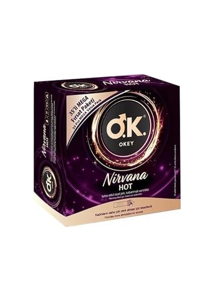 Okey Nirvana Hot 35 'li Prezervatif fiyatları