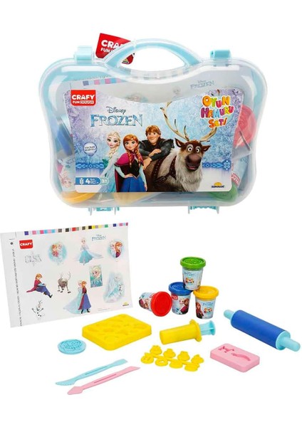 Oyun Hamur Set PLSTK.ÇNT.4X50G.20PRÇ.(FRZN) Mv.