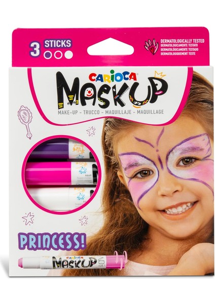 Mask Up Yüz – Prenses (3 Renk)