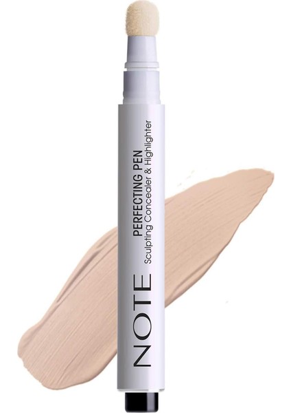Note Cosmetıque Perfecting Pen 03 Light Beige Aydınlatıcı Etkili Göz Altı Kapatıcısı Kalem