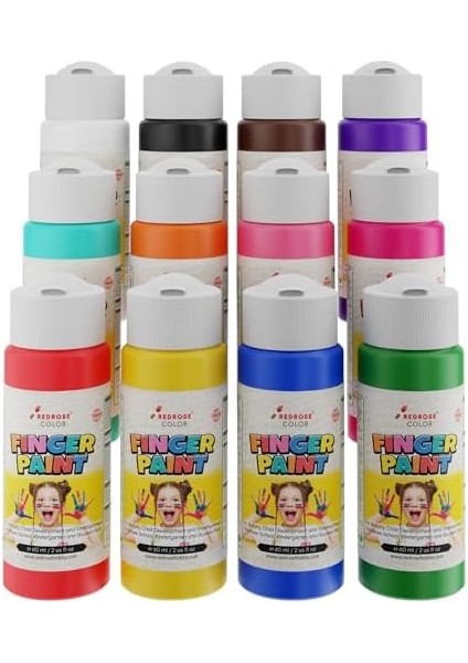 Rose Tüm Renkler Parmak 12'li Set 12X60 ml modelleri