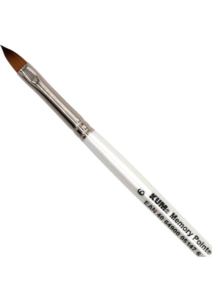 Memory Point Sentetik Fırça, Kedi Dili, Fırça No: 6