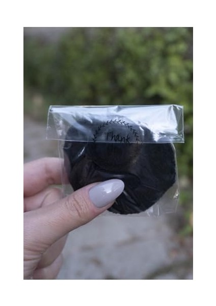 Hatish Yıkanabilir Makyaj Temizleme Pamuğu 2 Adet Siyah modelleri