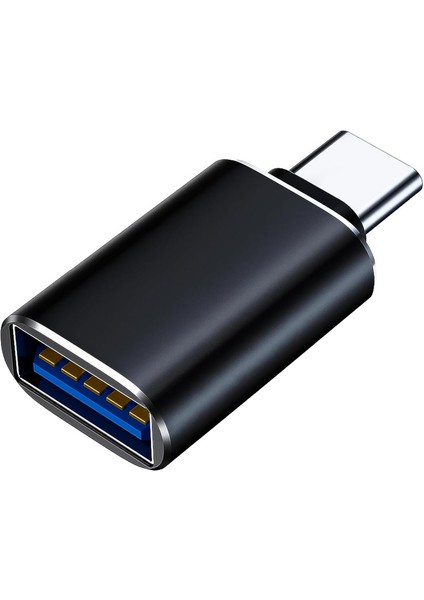 Type-C To USB Adaptör – USB 3.0 Otg Type-C Erkek To USB A Dişi, Macbook, Galaxy, Tablet ve Laptoplar ile Uyumludur, Hızlı Veri Transferi ve Taşınabilir Tasarım, Ha-01, Evınto