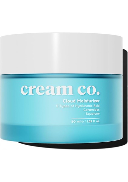 Cream Co. Cloud Moisturizer, Hassas Ciltler Için Nemlendirici Yüz Kremi, 50 ml modelleri